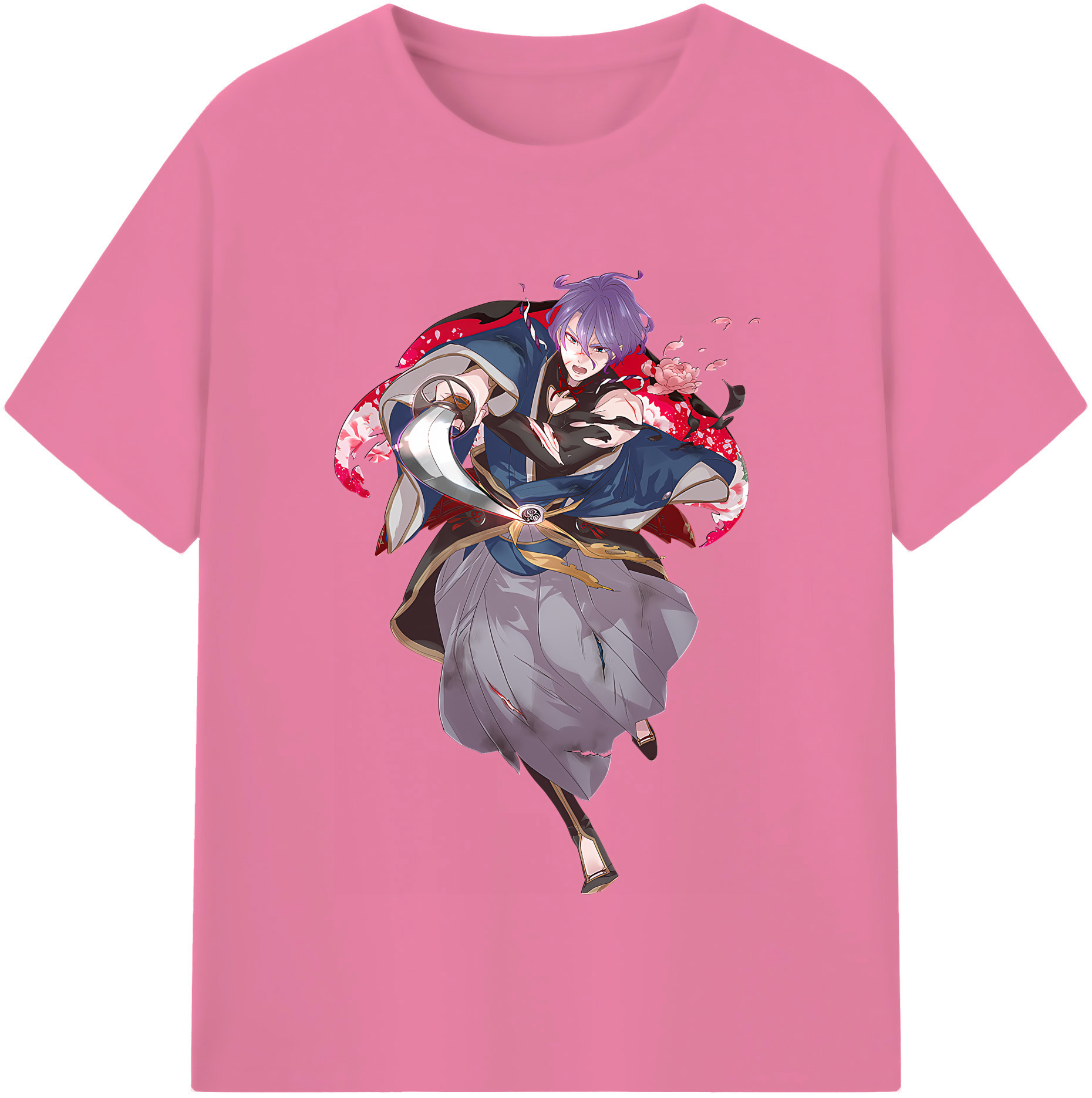（画像用） 刀剣乱舞 Touken Ranbu 綿100％半袖Tシャツ（フロントプリント）